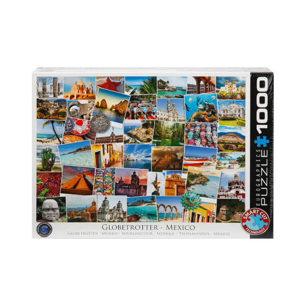 1000 Parça Puzzle : Globetrotter Mexico