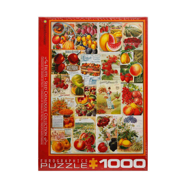 1000 Parça Puzzle : Коллекция каталогов семян фруктов