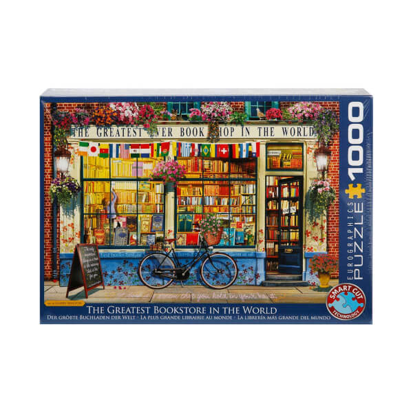 1000 Parça Puzzle : Величайший книжный магазин в мире