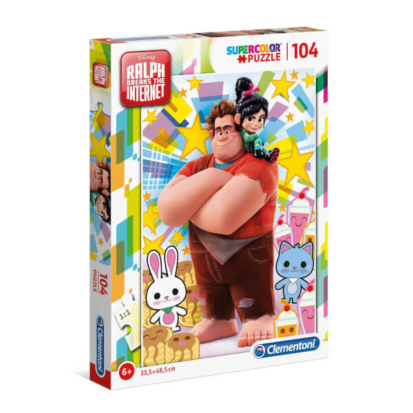 104 Parça Puzzle : Ralph Breaks the Internet