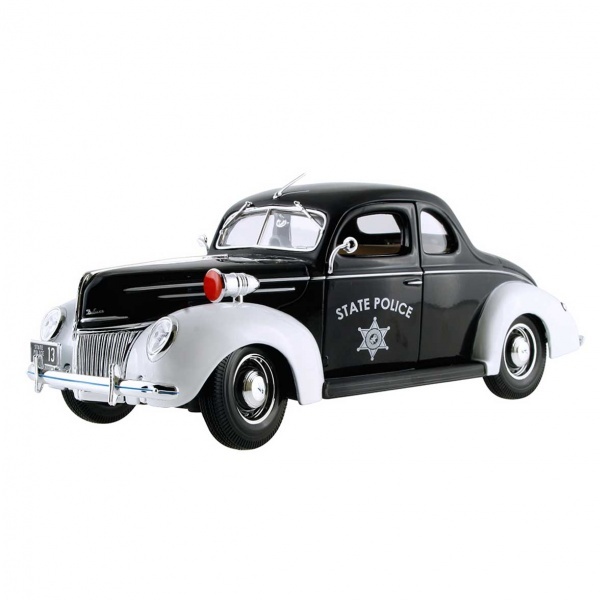 1:18 Maisto Ford Deluxe Police 1939 модель Araba