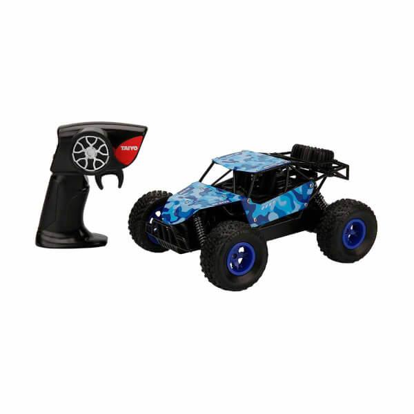 1:18 Metal Racer USB Charging Remote Control Car - синий