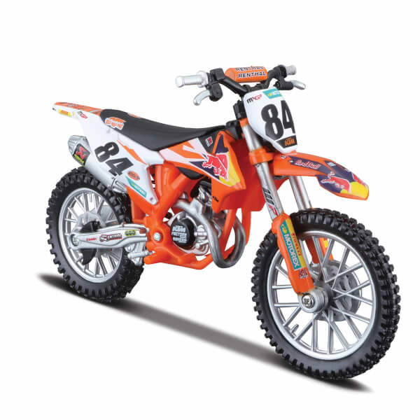 1:18 Red Bull KTM 450 Motosiklet - Ktm 450 Sx-F Factory Edition 2018