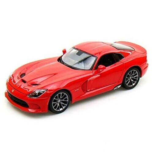 1:24 Масштаб Красный 2013 SRT Viper GTS