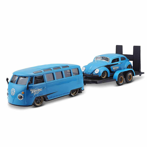 1:24 Volkswagen Van Samba и Beetle Модель автомобиля