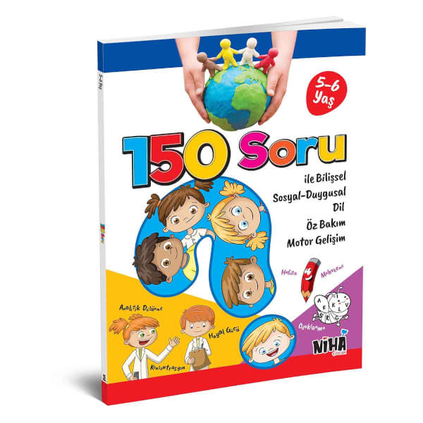 150 вопросов для когнитивного социально-эмоционального развития Книга 5-6 лет