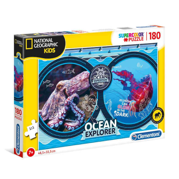 180 Parça Puzzle : National Geographic Kids Ocean Expedition