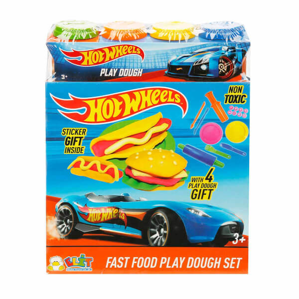 4 Набор игрового теста - Hot Wheels Fast Food