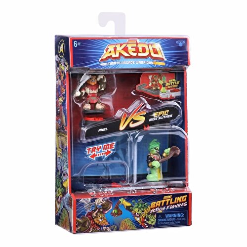 AKEDO S1 Axel vs Miss Slither Double Figure Pack