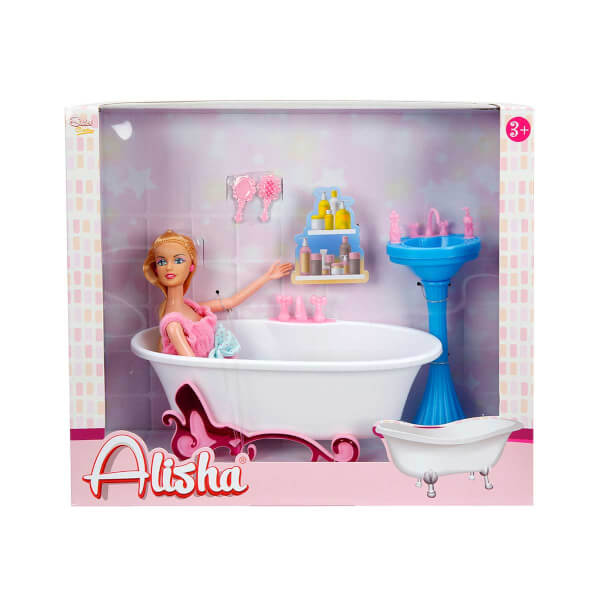 Alisha Baby's Bathing Pleasure - Blue Sink-White Box