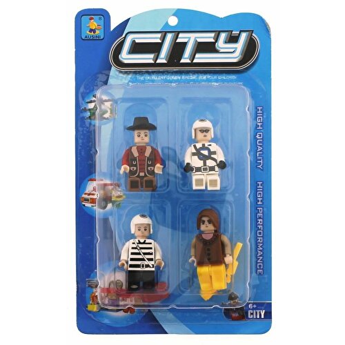 Ausini City 4-Piece Figure B