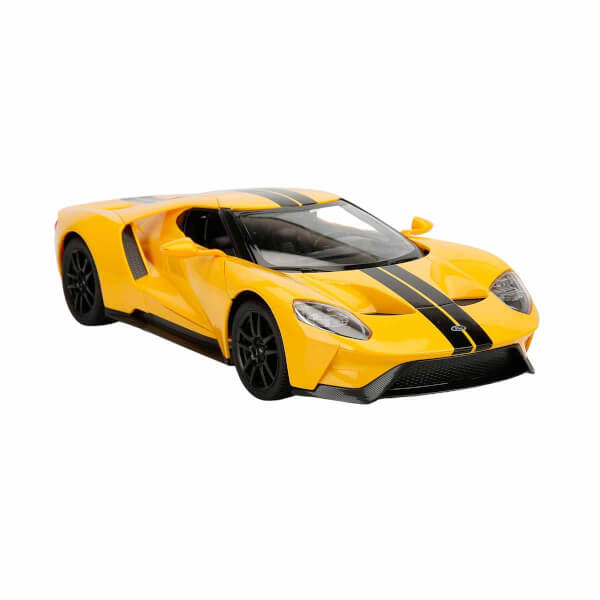 Автомобиль 1:14 Ford GT с дистанционным управлением с подсветкой - желтый