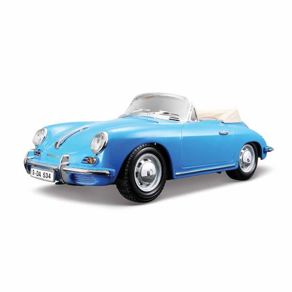 Автомобиль 1:18 Porsche 356B Cabriolet 1961 - синий