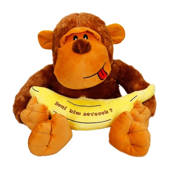 Banana Gorilla Plush 50 см - светло-коричневый Banana Gorilla Plush