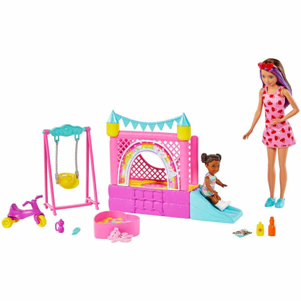 Barbie Babysitter Skipper Playhouse Set HHB67