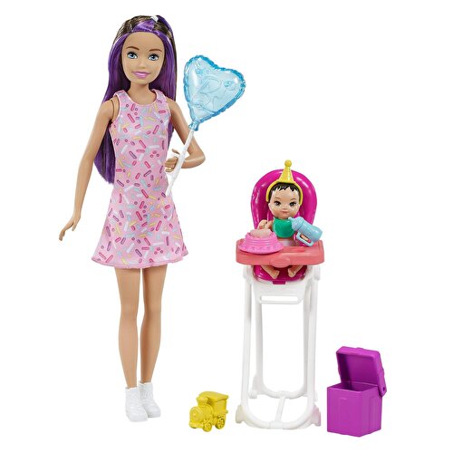 Barbie Babysitting Playset Party Themed GRP40