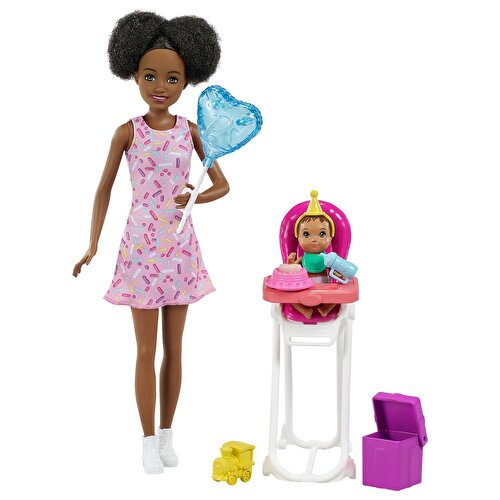 Barbie Babysitting Playset Party Themed GRP41