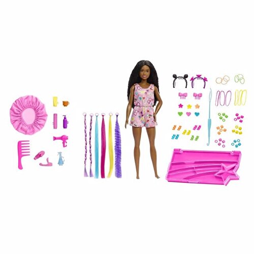 Barbie Brooklyn Fun Hair Playset HHM39