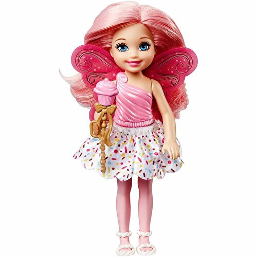 Barbie Chelsea Fairy Dolls Розовые волосы (DVM88)