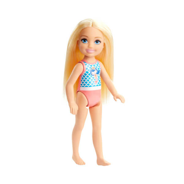 Barbie Chelsea On Holiday Dolls GLN73 - Blonde - Mermaid Tank Top