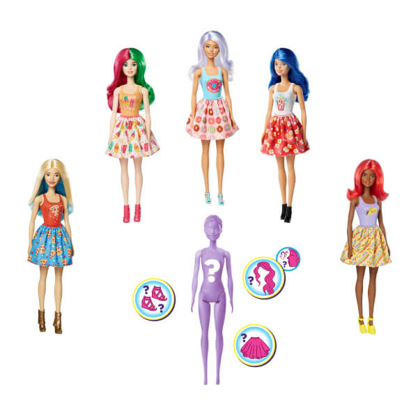 Barbie Color Reveal Меняющие цвет куклы-сюрпризы S2 GTP41