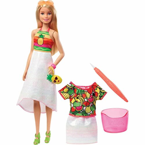 Barbie Crayola Кукла с фруктовым дизайном GBK18