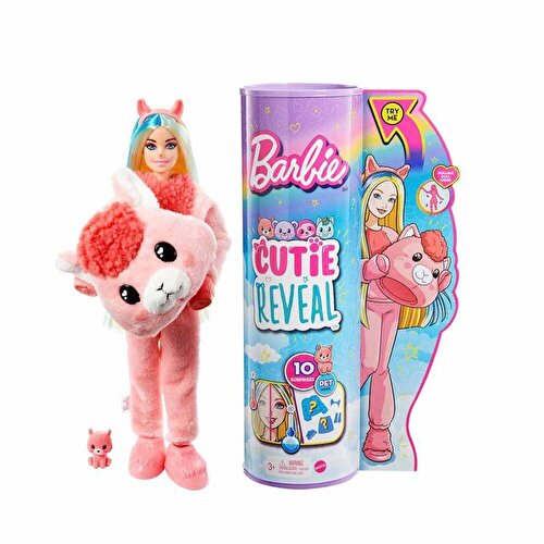 Barbie Cutie Reveal Dolls 2nd Series Lama HJL60