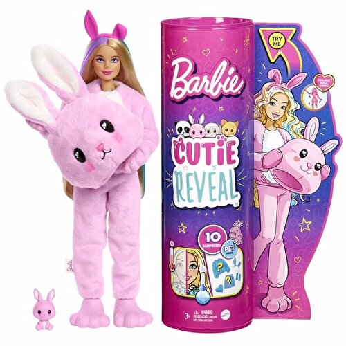 Barbie Cutie Reveal Dolls Rabbit HHG19