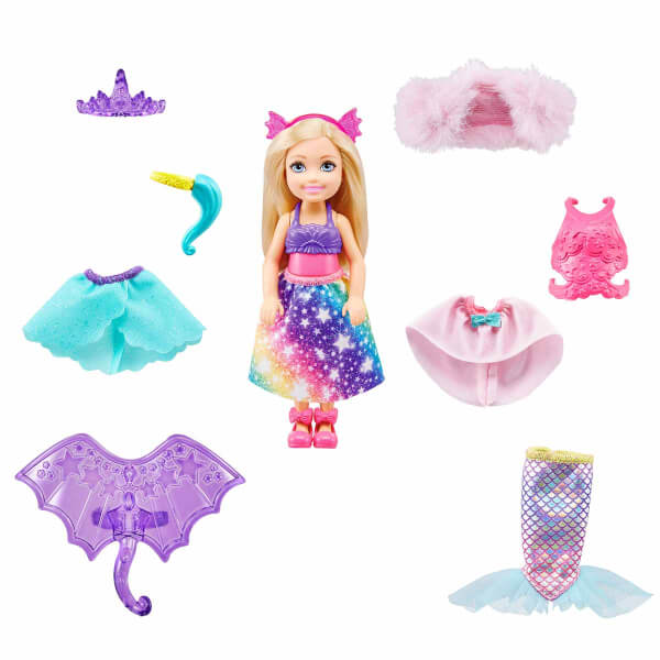 Barbie Dreamtopia Chelsea and Costumes Playset GTF40