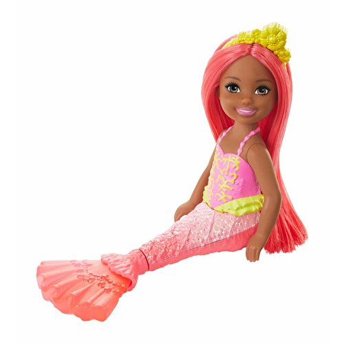 Barbie Dreamtopia Chelsea Mermaid Dolls Red GJJ87