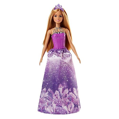 Barbie Dreamtopia Princess Barbie Dolls Auburn FJC97 С фиолетовой юбкой