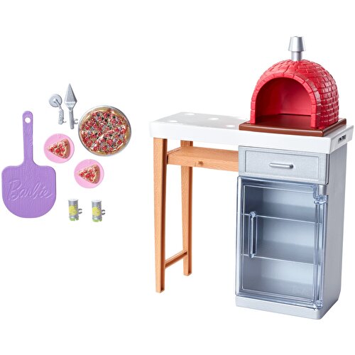 Barbie Furniture Outdoor Pizza FXG39