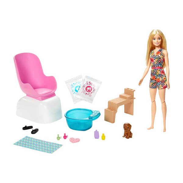 Barbie Игровой набор для ухода за здоровыми ногтями GHN07