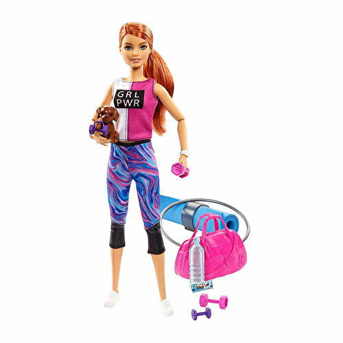 Barbie Wellness Barbie's Spa Day Dolls Sports Themed GJG57