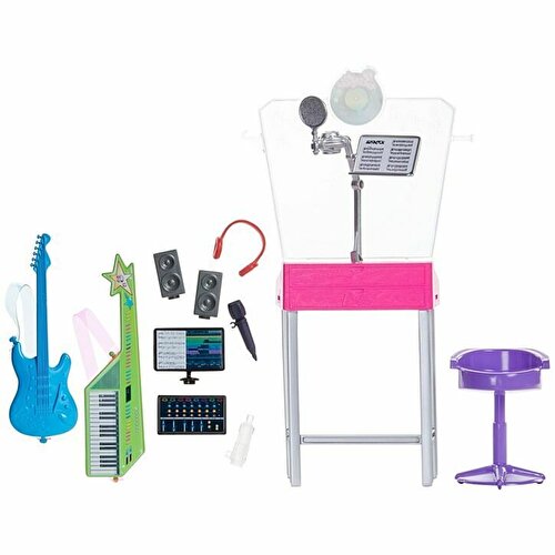 Barbie's Profession Accessories Music Studio Playset GJL67