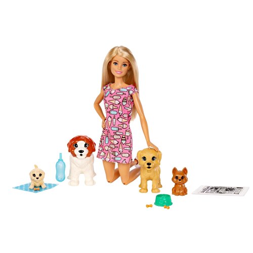 Barbie's Surprise Featured Animals Playset FXH08