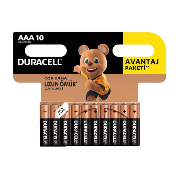 Батарейка Duracell Basic Slim Pen AAA 10 шт.