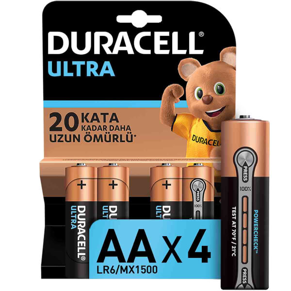 Батарейка Duracell Pen Battery Turbo Max AA 4 шт.