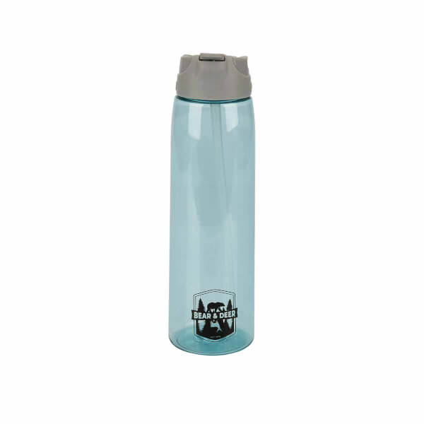 Bear & Deer Straw Flask 750 ml BD-MT0005 - Blue