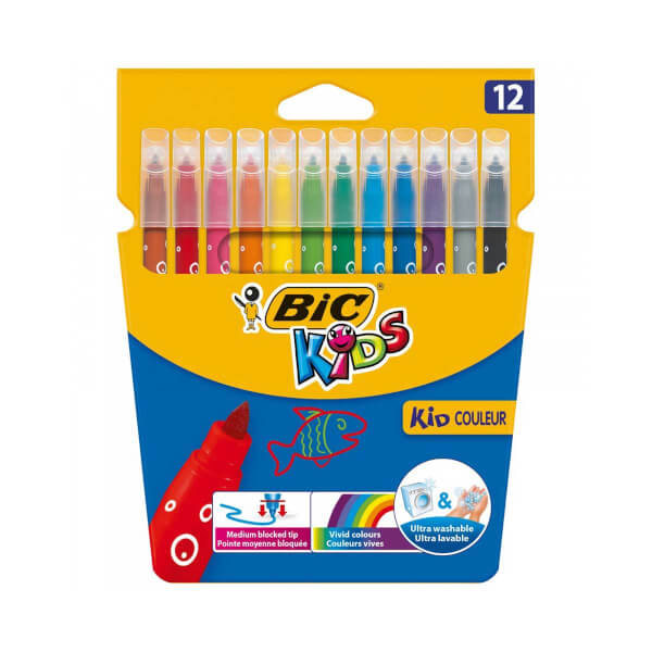 Bic Couleur Marker Crayons 12 шт.