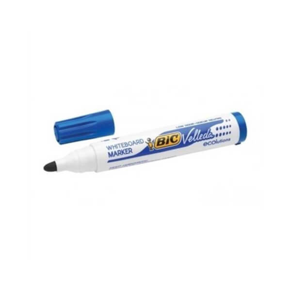 Bic Velleda Eco Round Tip Blue Board Pen