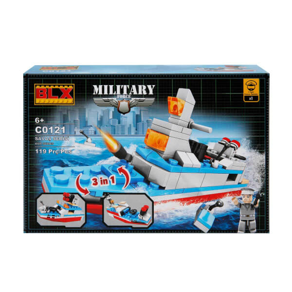 BLX Military Force Combat Series 3 в 1 C0121 - Синяя лодка