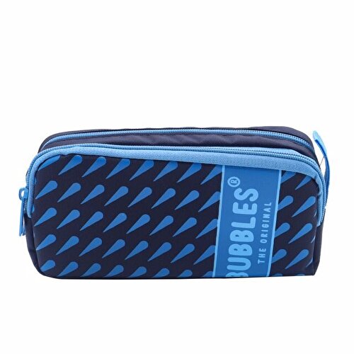 Bubbles Tangle Pencil Bag Blue