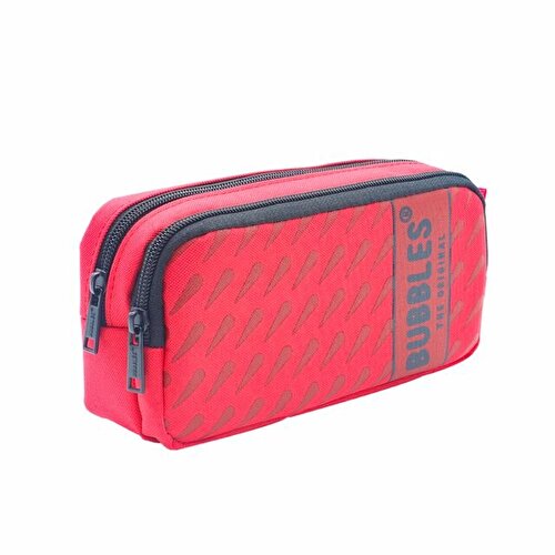 Bubbles Tangle Pencil Bag Red