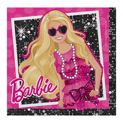 Бумажная салфетка Barbie 16