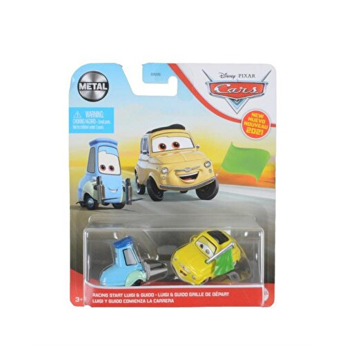 Cars 3 Single Character Vehicles Racing Start Luigi and Guido GRR87