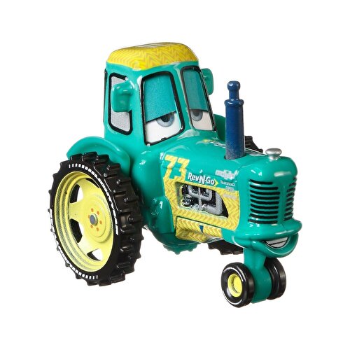 Cars 3 Single Character Vehicles Rev-N-Go Racing Tractor GBV57