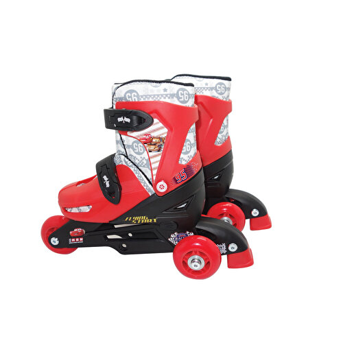 Cars 3 Wheeled Adjustable Skates 31-34