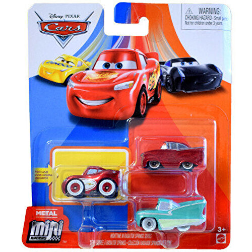 Cars Mini Character Cars Triple Pack GKG62