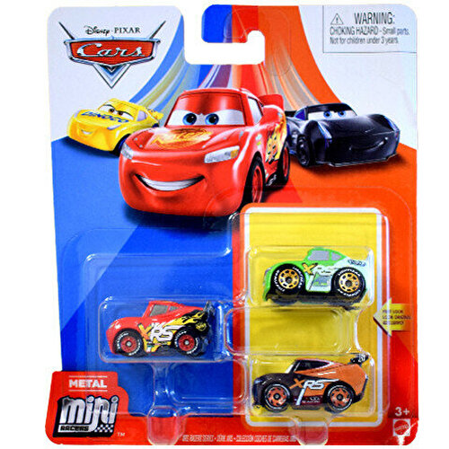 Cars Mini Character Cars Triple Pack GKG63